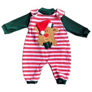 Vintage Baby Christmas Outfit